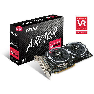 MSI Radeon RX 580 ARMOR 8G OC (8 Go)