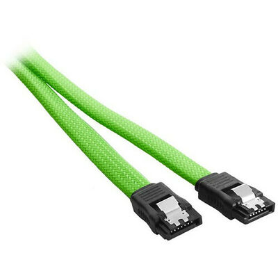 Câble SATA gainé à verrouillage CableMod ModMesh - 60 cm - Vert