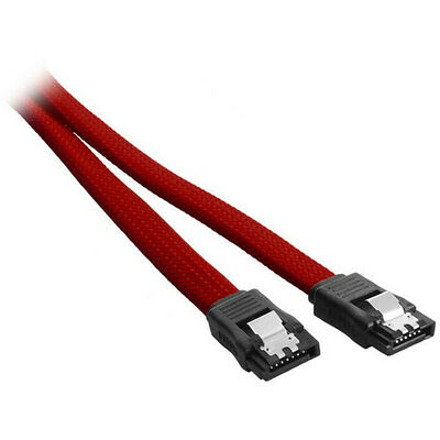 Câble SATA gainé à verrouillage CableMod ModMesh - 30 cm - Rouge