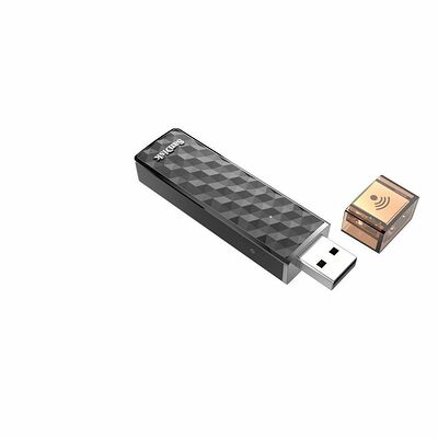 Clé USB 2.0 Wi-Fi SanDisk Connect Wireless Stick, 128 Go, Noir
