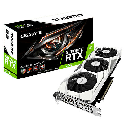 Gigabyte GeForce RTX 2070 GAMING OC WHITE, 8 Go