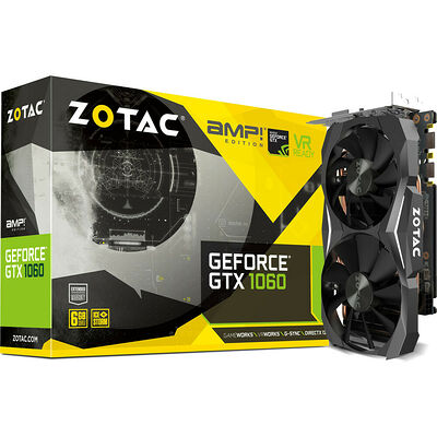 Zotac Gaming GeForce GTX 1060 AMP Edition, 6 Go