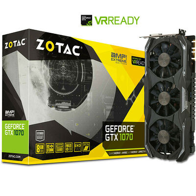 Zotac GeForce GTX 1070 AMP! EXTREME, 8 Go