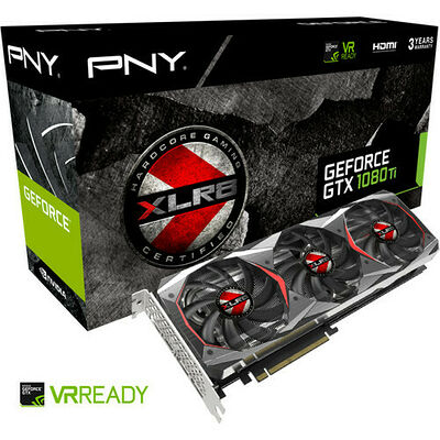 PNY GeForce GTX 1080 Ti XLR8 OC Gaming, 11 Go