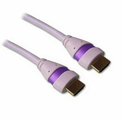 Câble HDMI 1.4 Blanc - 5 mètres