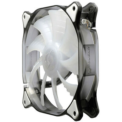 Cougar CF-D12HB-W, LED blanches, 120mm