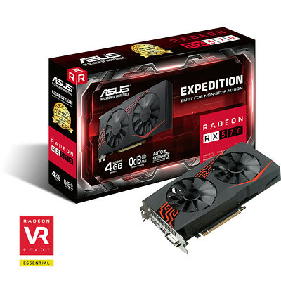Asus Radeon RX 570 EX, 4 Go