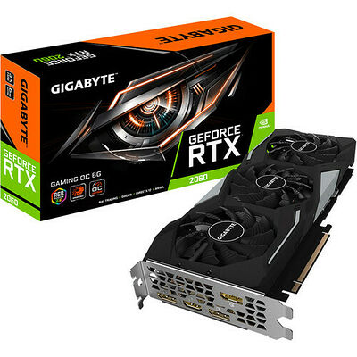 Gigabyte GeForce RTX 2060 GAMING OC, 6 Go