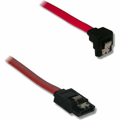 Câble SATA coudé bas à verrouillage - 50 cm