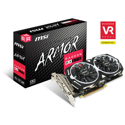 MSI Radeon RX 570 ARMOR 4G OC (4 Go)