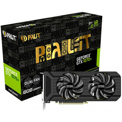 Palit GeForce GTX 1070 Ti DUAL, 8 Go