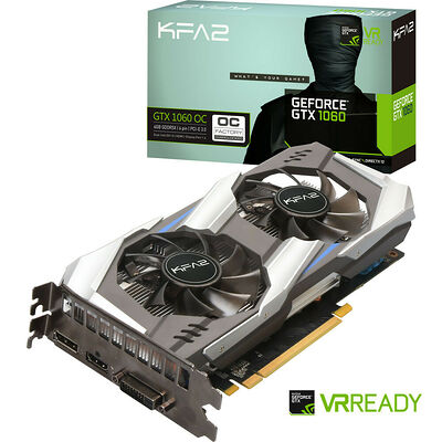 KFA2 GeForce GTX 1060 OC, 6 Go (GDDR5X)