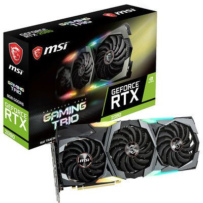 MSI GeForce RTX 2080 GAMING TRIO, 8 Go