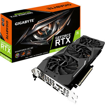 Gigabyte GeForce RTX 2070 SUPER WINDFORCE OC 8G, 8 Go