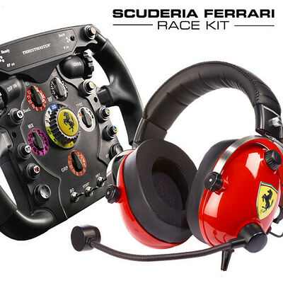 Thrustmaster Scuderia Ferrari Race Kit (volant + casque)