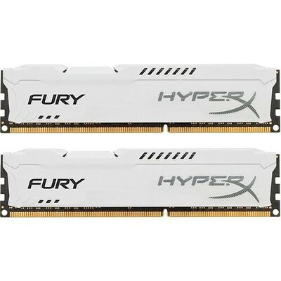 DDR3 HyperX Fury White, 16 Go (2 x 8 Go), 1333 MHz, CAS 9