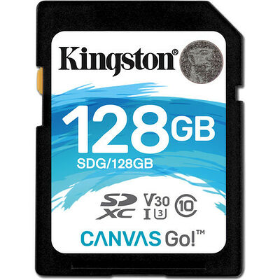 Kingston Canvas Go! - SDXC - UHS-I V30 - 128 Go