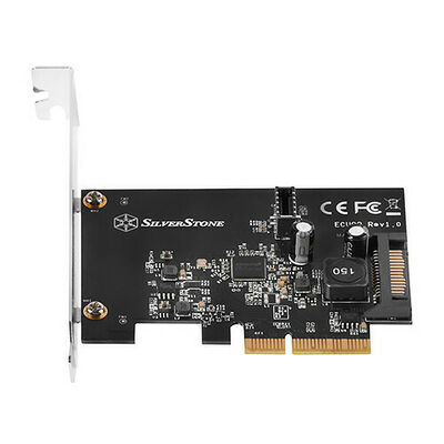 Carte contrôleur USB 3.1 interne - 1 port - PCI-Express - Silverstone