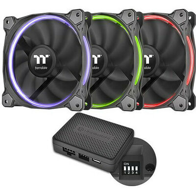 Pack de 3 ventilateurs Thermaltake Riing 12 RGB Premium
