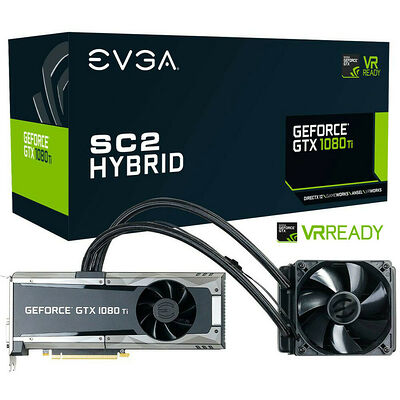 EVGA GeForce GTX 1080 Ti SC2 HYBRID GAMING, 11 Go