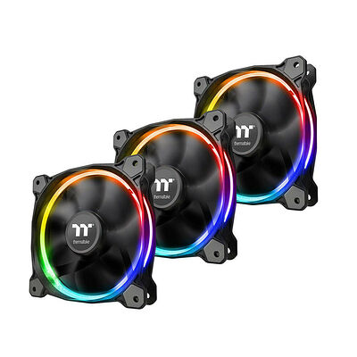 Thermaltake Riing 12 RGB Sync Edition - 120 mm (RGB - Pack de 3)