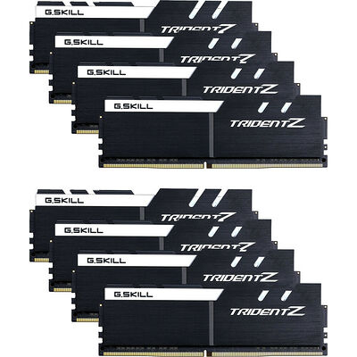 DDR4 G.Skill Trident Z, Noir/Blanc, 8 x 8 Go, 3466 MHz, CAS 16