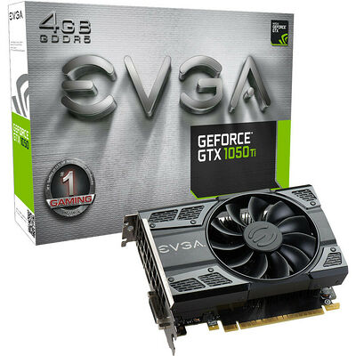 EVGA GeForce GTX 1050 Ti GAMING, 4 Go