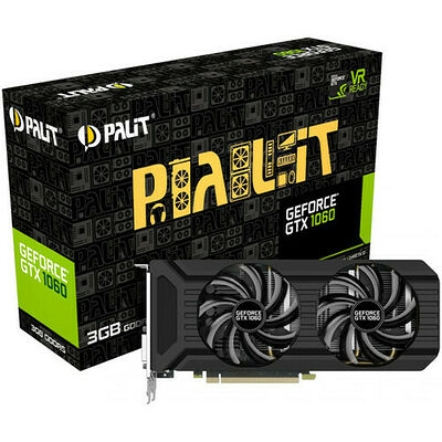 Palit GeForce GTX 1060 DUAL, 3 Go