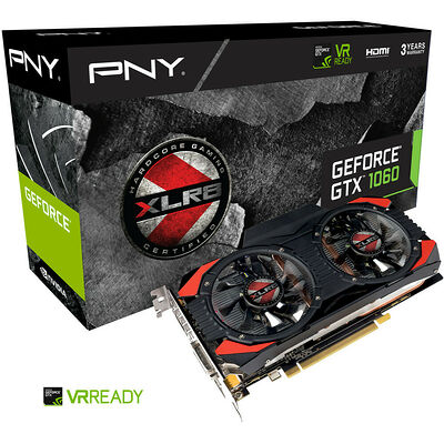 PNY GeForce GTX 1060 XLR8 OC, 6 Go