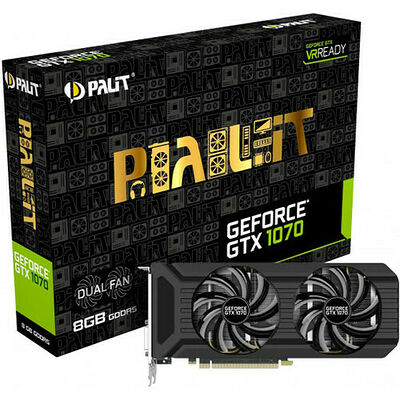 Palit GeForce GTX 1070 DUAL, 8 Go