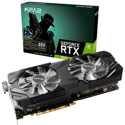 KFA2 GeForce RTX 2070 EX (1-Click OC) v2, 8 Go