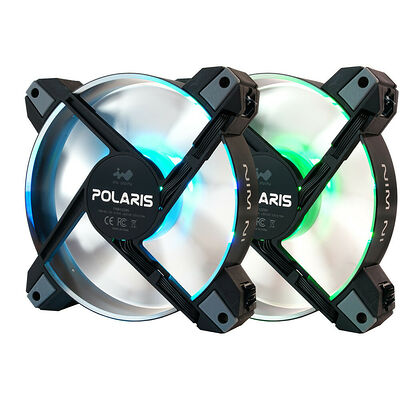 In Win Polaris RGB Aluminium - 120 mm (Pack de 2)
