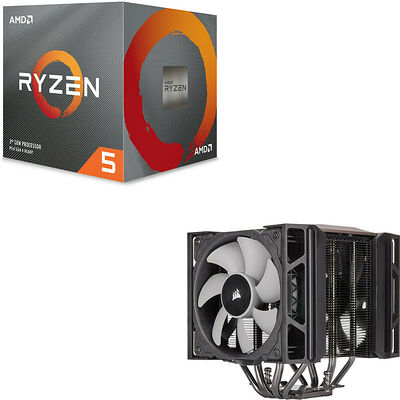 AMD Ryzen 5 3600XT (3.8 GHz) + Corsair A500