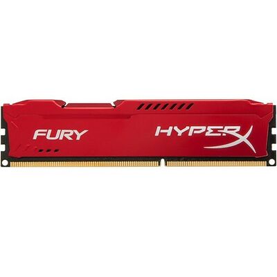 DDR3 Kingston HyperX Fury Red - 8 Go 1600 MHz - CAS 10
