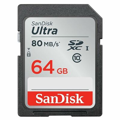 SanDisk Ultra - SDXC - UHS-I Classe 10 - 64 Go