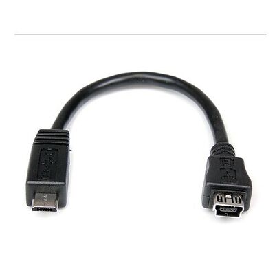 Câble adaptateur micro USB vers mini USB - 15 cm - Mâle/Femelle - Startech