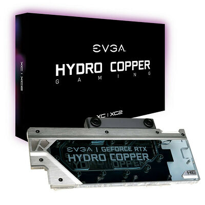 Waterblock Hydro Copper pour EVGA GeForce RTX 2080 Ti XC et Founders Edition