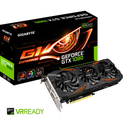Gigabyte GeForce GTX 1080 G1 GAMING, 8 Go