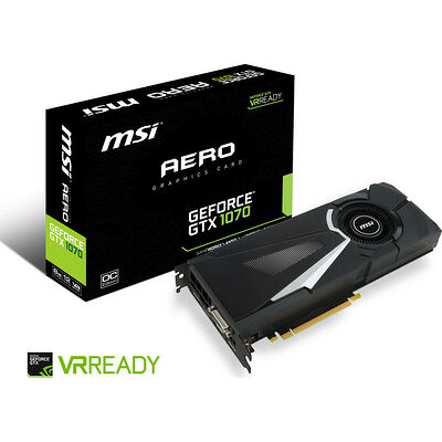 MSI GeForce GTX 1070 AERO 8G OC, 8 Go