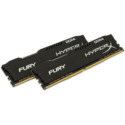 DDR4 HyperX Fury, Noir, 32 Go (2 x 16 Go), 2666 MHz, CAS 16