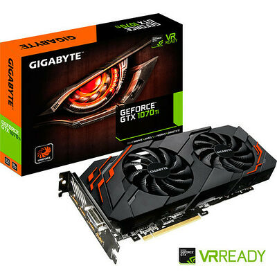 Gigabyte GeForce GTX 1070 Ti WindForce, 8 Go