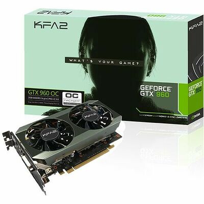 KFA2 GeForce GTX 960 OC, 2 Go