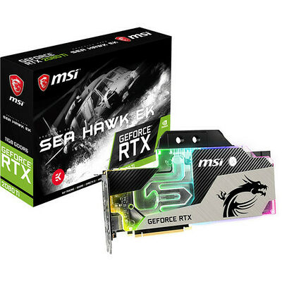 MSI GeForce RTX 2080 Ti SEA HAWK EK X, 11 Go