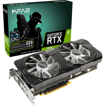 KFA2 GeForce RTX 2070 EX (1-Click OC), 8 Go