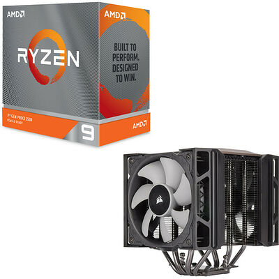 AMD Ryzen 9 3900XT (3.8 GHz) + Corsair A500