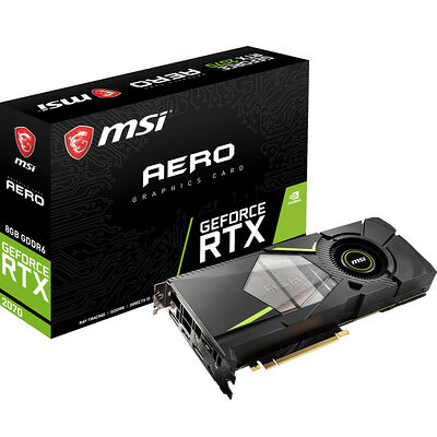 MSI GeForce RTX 2070 AERO 8G, 8 Go