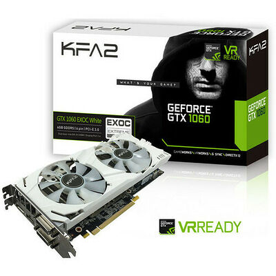 KFA2 GeForce GTX 1060 EXOC White, 6 Go