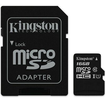Kingston Canvas Select - Micro SDHC - UHS-I U1 - 16 Go