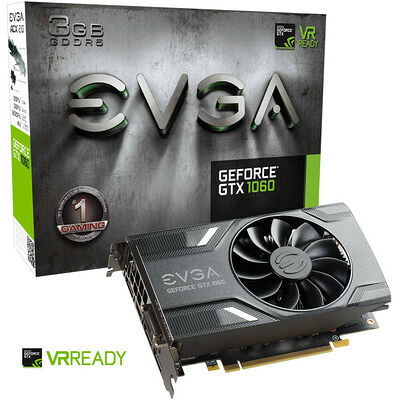 EVGA GeForce GTX 1060 GAMING, 3 Go