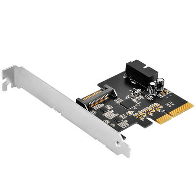 Carte contrôleur USB 3.1 interne - 1 port - PCI-Express - Silverstone